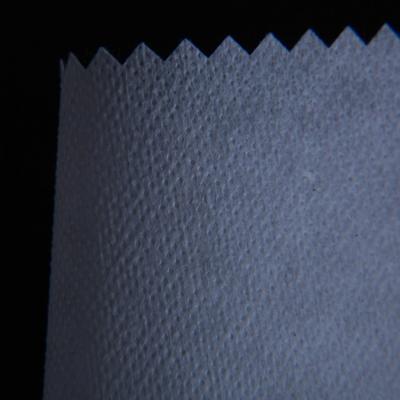 China Water Soluble Flannel Wholesale Interface Porcelain Stiff Nonwoven Interlining for sale