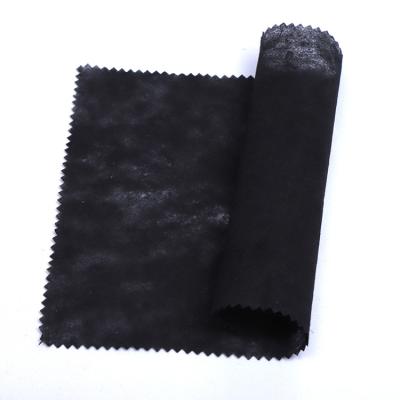 China Modern design 100% medical water soluble polyester lining fabric under collar felt non woven interlining for sale