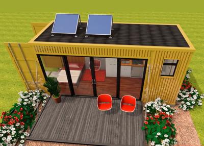 China Tailor-made Solar Power Casas Prefabricadas Prefab Houses 20ft 40ft Shipping Container Homes for sale