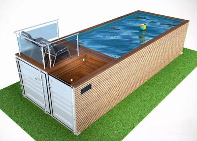 China Topshaw High Quality Custom 20Ft and 40 feet Shipping Container Swimming Pool for sale