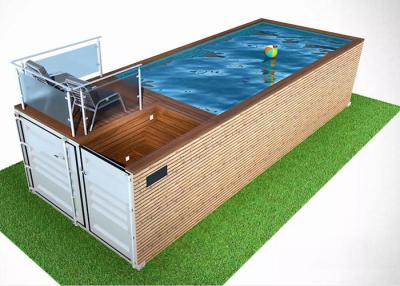 China Topshaw Customize Free Design 20ft 40ft Australia DIY Shipping Container Pools for sale