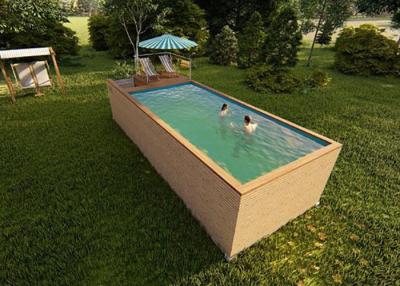 China Topshaw Low Cost Customize 20ft 40ft Modern Backyard Swimming Pool for Sale for sale