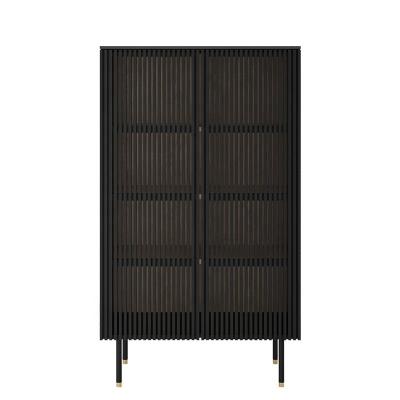 China Wholesale high quality slatted wooden wardrobe bedroom furniture storage room bed wardrobe cabinet slatted wardrobes for sale