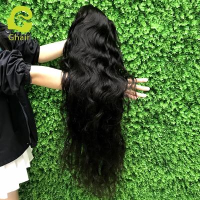 China Wholesale Soft Smooth Cambodian Hair Full Lace Swiss HD Lace Wig Body Wave Virgin Hair Headband With Package for sale