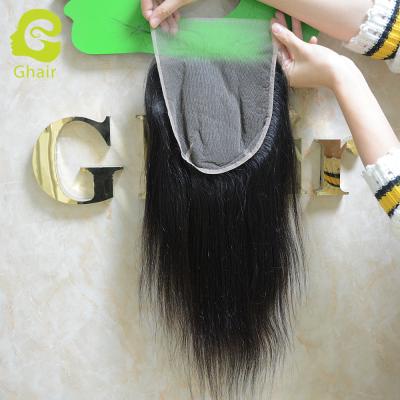 China Body Wave & Mini Straight Sheer Lace Closure 9A+ 6x6 Sheer Headband for sale