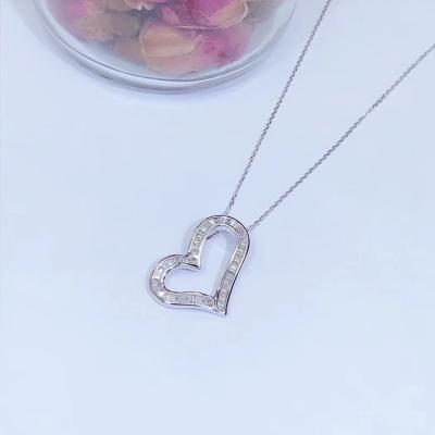 China CLASSIC Trending Hot Products Fashion Heart Necklace Women Necklace Heart Pendant for sale