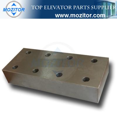 China T75-3 elevator B fish plate/for elevator guide rail|elevator parts fish plate for sale