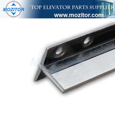 China Q235 T90/B 16mm machined guide rail|elevator import and export|elevator guide rail compoany for sale