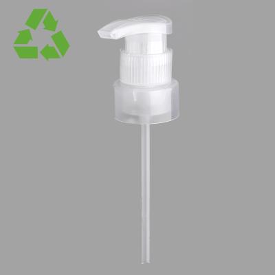 China Non Spill Hot Sale 28/410 ACP Material Degradable Lotion Pump Customized Lotion Pump For Foundation Pump Bottle for sale