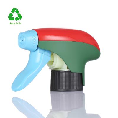 China High Quality Environmental Friendly Plastic Trigger Sprayer Household Cleaner 28/400/410/415 Foam Plastic Nozzle Garden ACP Material Trigger Sprayer for sale