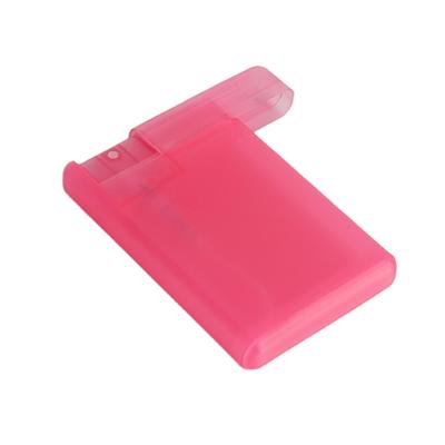 China 20ml Card Spray Bottle Non Refillable Card Type Plastic Spray Credit Card Spray Bottle for sale