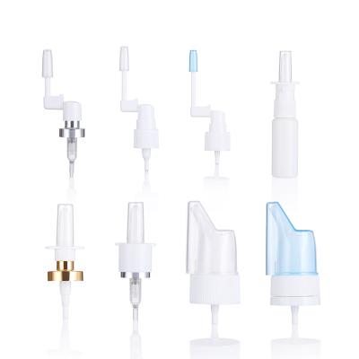 China High Quality Non Puddle Nasal Spray Pump 18/410 20/410 22/400 24/410 PP Throat Sprayer Mouthwash Sprayer Nasal Sprayer for sale