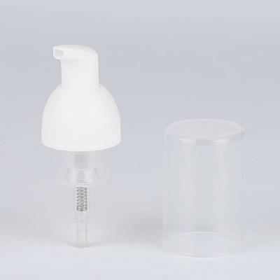 China Non Spill Foam 28 Pump Bottle 410 White All Plastic Cream Pump Foam Dispenser Pump for sale