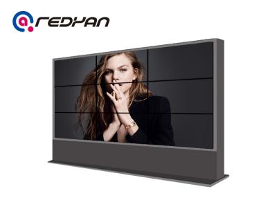 China FHD Narrow Bezel Video Wall Digital Signage Floor standing Aluminium alloy Shelf for sale