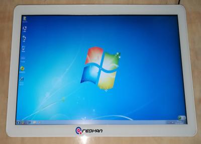 China White Frame Wall Mounted Digital Signage Capacity Touch 10 Point Windows Operation System for sale