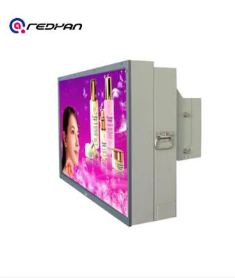 China Horizontal Wall Mount Outdoor Digital Signage Displays Sunlight Readable Semi Indoor for sale