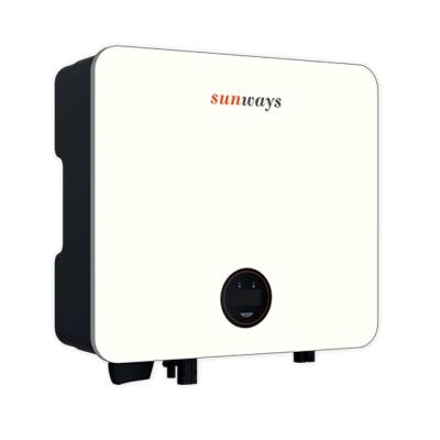 China Sunways 2.5KW 2500W 2500 Watt Single Phase MPPT Single On Grid Solar PV Inverter With WIFI And DC Switch 327*297*114mm for sale