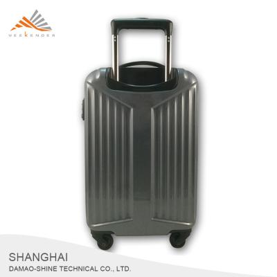 China New Products Fashion Design Fashion ABS China Hand Spinner Unisex Suitcase Trolley Top and 210D Polyester and Sponge Side for sale