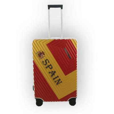 China Leisure Limited International Limited ABS World Cup Aluminum Frame Luggage for sale