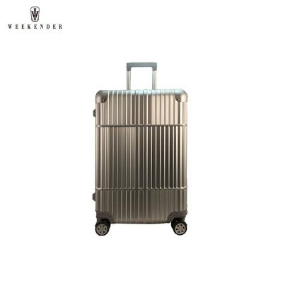 China Chinese Aluminum Metal Polo Club Trolley Suitcase Reasonable Price for sale