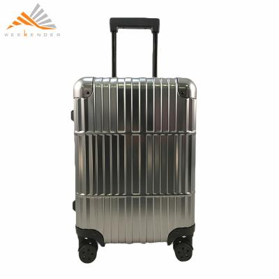 China Reasonable Prices OEM ODM Telescopic Custom Trolley Luggage Aluminum Handle Suitcase With TSA Lock for sale