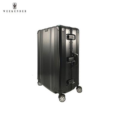 China New Design Aluminum Aluminum Case Hard Luggage With Telescopic Handle for sale