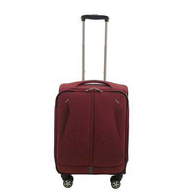 China soft & Fashion Travel Design Durable Products Rolling Cloth Trolley Wheeled Bag for sale