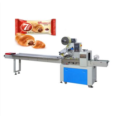 China Low Price Food Maker Multifunctional Waffle Bread Roll Pillow Pouch French Toast Baguette Croissant Packaging Machine for sale