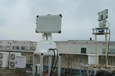 China Security Phased Array Radar 2km Detection Rainproof OEM 2-18GHz Frequency Range for sale