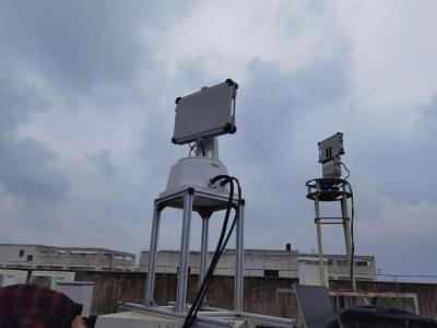 China DBF 3D Surveillance Radar 2km UAV Detection 40° Elevation ISO Certified for sale
