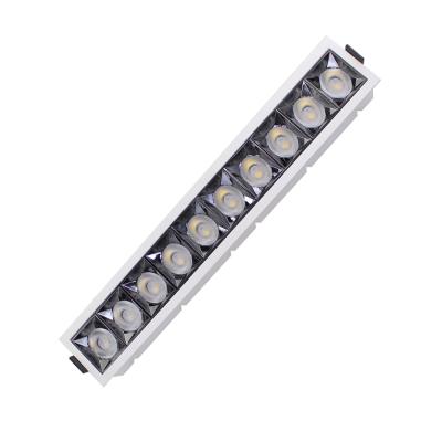 China Project Modern Single Source Linear Light 3w Down 24 Degree Ceiling Recessed COB Spot Lighting Downlight for sale