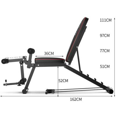 China European style multifunctional weight bench, adjustable weight training bench, fitness exercise weight bench for sale