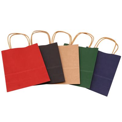 China Factory Price Handled Direct Wholesale Custom Foldable Recycle Large Brown Paper Drawstring Shoe Bags for sale