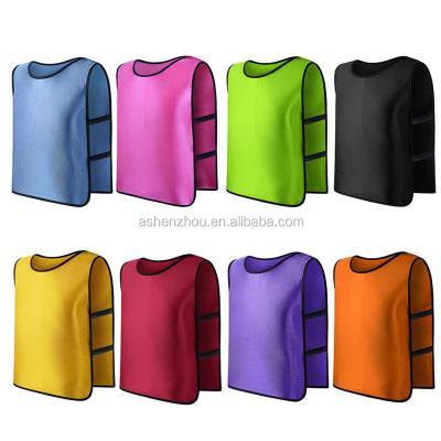 China High Quality Cheap Custom Multicolor Football Mesh Prices Quick Dry Sports Training Bibs For Women And Kids Men for sale