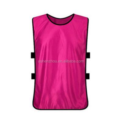 China Wholesale Custom Quick Dry High Grade Polyester Mesh Sportswear Soccer Scrum Training Football Vest for sale