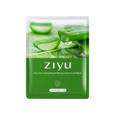 China Aloe Vera Hydrating and Moisturizing Moisturizing Sheet Facial Masks for sale