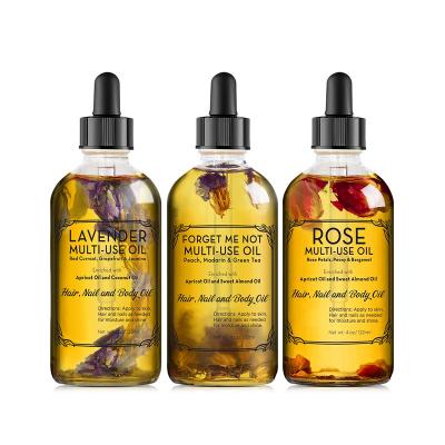 China Rose Multi-Use Oil Skin Revitalizer Top Grade for Face, Body and Hair for sale