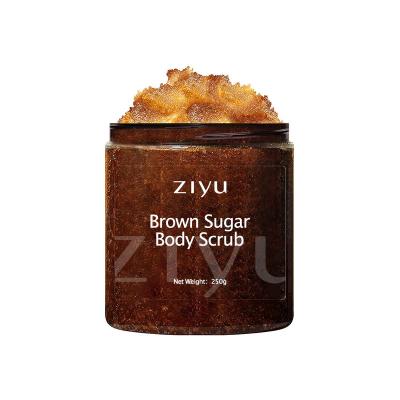 China Exfoliator Brown Sugar Body Scrub for cellulite and exfoliation for sale