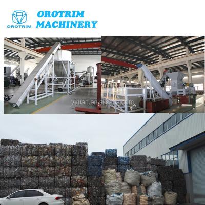 China Recycling Cleaning Line PET Waste Bottle Recycling Washing Line, Pet Crushing Recycling And Washing Line With Good Price, Japan Standard for sale