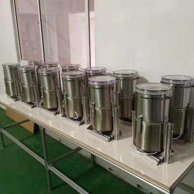 China Powder Small Food Blender Plastic Blender Powder Mixing Granule Laboratory Mixing Kneader for sale