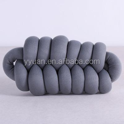 China Knot Pillow Sofa Chair Massage Car Seat Knot Cushion Pillow Anti-Decubitus Cover for sale