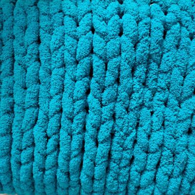 China 3-4cm thichker anti-pilling bulky chenille yarn blanket for sale