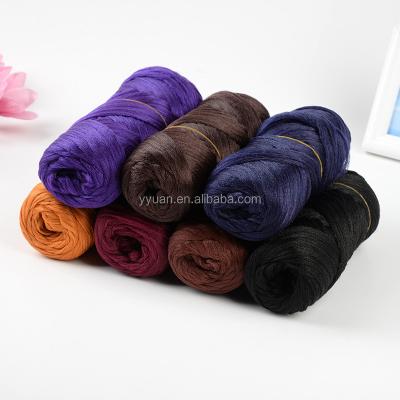 China Polypropylene Single Yarn Wholesale African Hair Yarn Braiding Hot Selling High Tenacity Braid Yarn for sale