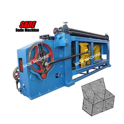 China Building Material Shops Gabion Mesh Machine Mild Steel Gabion Wire Mesh Machine High Speed ​​Gabion Production Machinery for sale