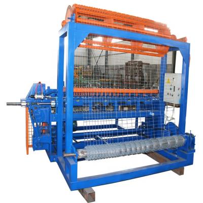 China Building Material Shops Automatic Hinge Joint Grassland Field Fence Net Making Machine for sale