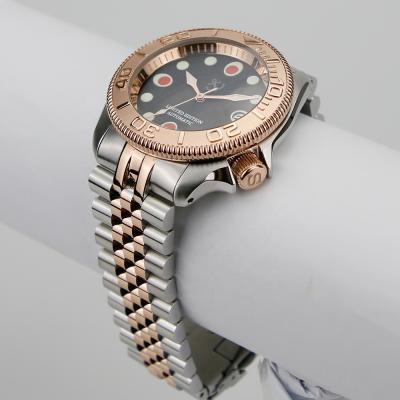 China Dome 20ATM Sapphire Glass Wrist Men Watch Swiss Super Luminous Automatic Clock NH35 Hands SKX007 4H Day/Date Dial for sale