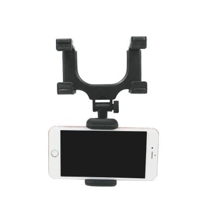 China Adjustable Universal Car Accessories Phone Holder Rotatable Car Bracket Mount Car Rearview Mirror Phone Holder for sale