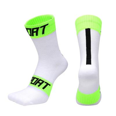 China Anti-Fault Nylon Athletic Sports Knocks Logo Basketball Gym Men Casual Running Marathon Outdoor Fitness Socks OEM Custom for sale