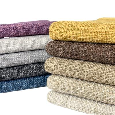 China Factory Supply Professional 100% Linen Material Anti Pill Linen Fabric Sofa Fabric For Curtain Sofa Furniture for sale