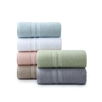 China Sustainable Hot Selling 100% Cotton Hotel Towel Sets Luxury Hotel Towels for sale